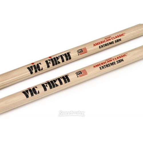  Vic Firth American Classic Drumsticks - Extreme 5B - Nylon Tip