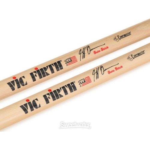  Vic Firth Corpsmaster Signature Snare Sticks - Jeff Queen - Solo Stick