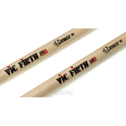  Vic Firth Corpsmaster Marching Drumsticks - MS1