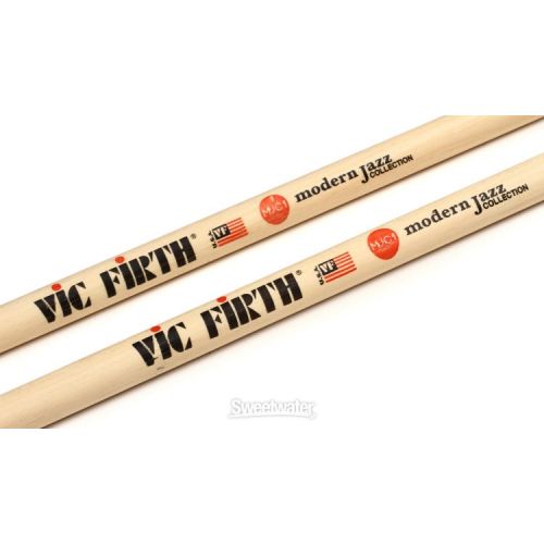  Vic Firth Modern Jazz Collection Hickory Drumsticks - Size 1