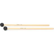 Vic Firth M406 Articulate Series Keyboard Mallets - Round Extra Soft Rubber Core, Rattan