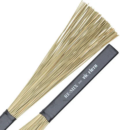  Vic Firth REMIX Brushes (Pair) - African Grass