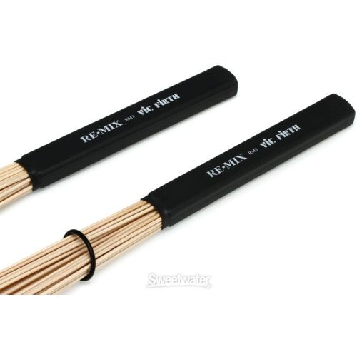  Vic Firth REMIX Brushes (Pair) - Birch Dowels