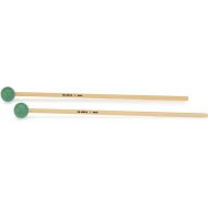 Vic Firth M409 Articulate Series Keyboard Mallets - Round Medium Rubber Core, Rattan