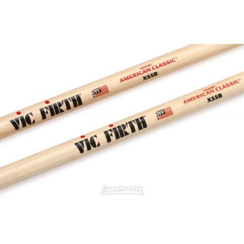  Vic Firth American Classic Drumsticks - Extreme 55B - Wood Tip