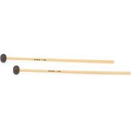 Vic Firth M402 Articulate Series Keyboard Mallets - Oval Medium Soft Rubber Core, Rattan