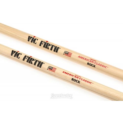  Vic Firth American Classic Drumsticks - Rock - Nylon Tip