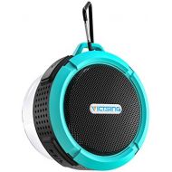 [아마존베스트]VicTsing SoundHot C6 Portable Bluetooth Speaker, Waterproof Bluetooth Speaker with 6H Playtime, Loud HD Sound, Shower Speaker with Suction Cup & Sturdy Hook, Compatible with IOS, A