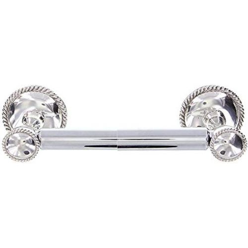  Vicenza Designs TP9004 Equestre Spring Toilet Paper Holder, Polished Nickel