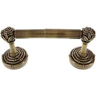 Vicenza Designs TP9007 Palmaria Toilet Paper Holder, Bamboo, Spring, Antique Brass
