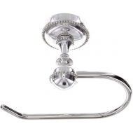 Vicenza Designs TP9006 Sanzio French Toilet Paper Holder, Polished Silver