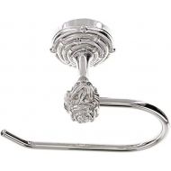 Vicenza Designs TP9007 Palmaria Toilet Paper Holder, Bamboo, French, Polished Silver