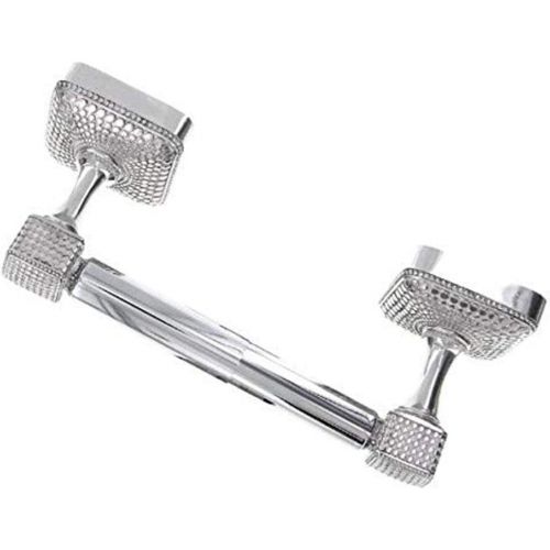  Vicenza Designs TP9005 Tiziano Spring Toilet Paper Holder, Polished Silver