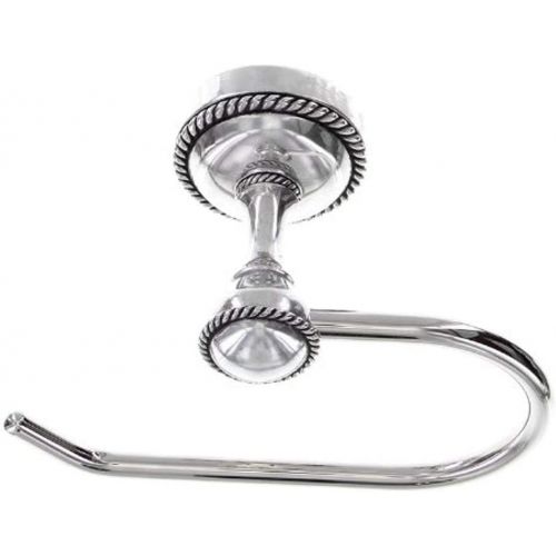  Vicenza Designs TP9004 Equestre French Toilet Paper Holder, Antique Silver