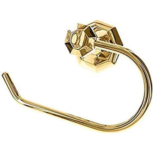  Vicenza Designs TP9002 Archimedes French Toilet Paper Holder, Polished Gold