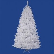 Vickerman Unlit 5.5 x 40 Spruce Artificial Christmas Tree, Sparkle White