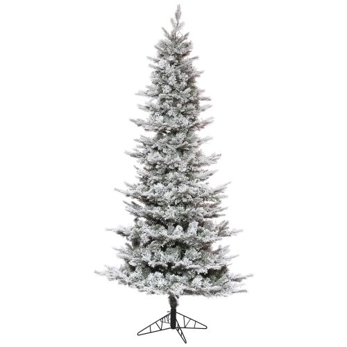  Vickerman 498217 - 9 x 51 Flocked Kiana Pine Tree Christmas Tree (K173180)