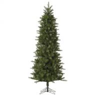 Vickerman Unlit 7.5 x 38 Carolina Pencil Spruce Artificial Christmas Tree, Green