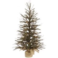 Vickerman 24 Vienna Twig Artificial Christmas Tree with 35 Warm White LED Lights
