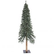 Vickerman Artificial Christmas Tree 8 x 50 Natural Bark Alpine Tree 1221 Tips