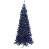 Vickerman 430811 - 5.5 x 30 Navy Blue Tree with 300 Blue LED Lights Christmas Tree (K160556LED)