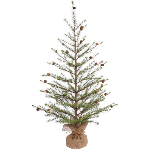  Vickerman 48 Missoula Pine Artificial Christmas Tree, Unlit