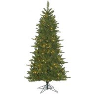 Vickerman Pre-Lit 6.5 Slim Durango Spruce Artificial Christmas Tree Dura-Lit, Clear Lights