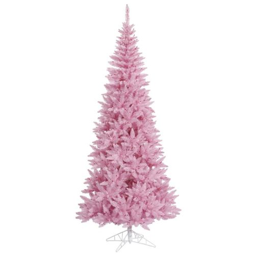  Vickerman 435335 - 10 x 50 Pink Slim Fir Tree Christmas Tree (K163685)