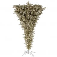 Vickerman 30655 - 9 x 78 Champagne Upside Down Christmas Tree (A107780)