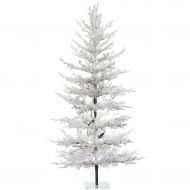 Vickerman 491959 - 6 x 36 Flocked Winter Twig Pine Tree Christmas Tree (B170560)