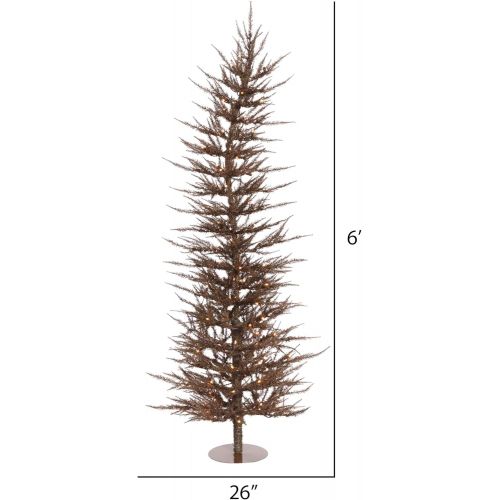  Vickerman Mocha Laser Christmas Tree