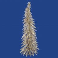 Vickerman Champagne Whimsical Christmas Tree