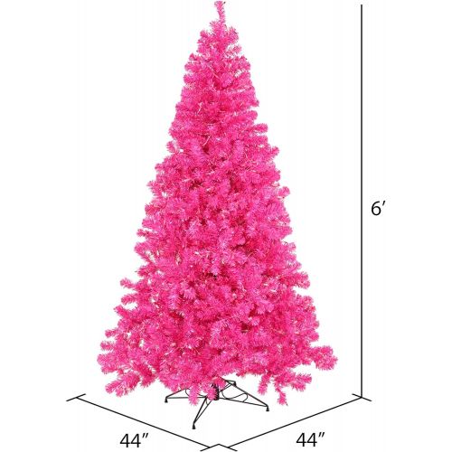  Vickerman Hot Pink Series Christmas Tree