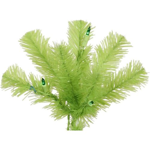  Vickerman Lime Green Pencil Christmas Tree