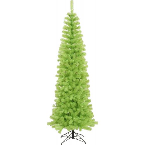  Vickerman Lime Green Pencil Christmas Tree