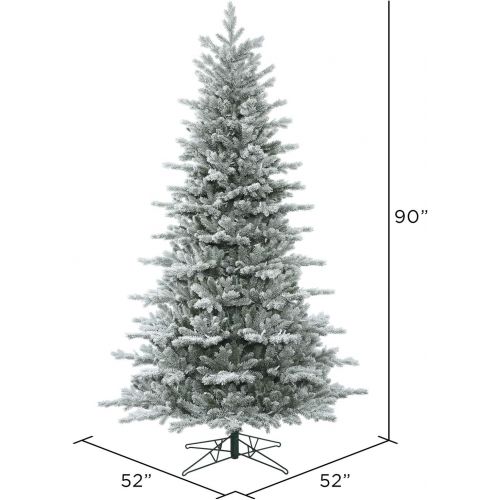  Vickerman Frosted Eastern Frasier Fir Christmas Tree