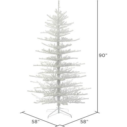  Vickerman Flocked Twig Christmas Tree