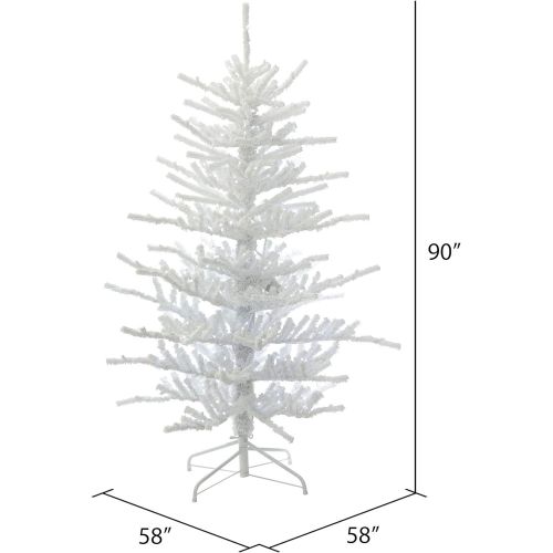  Vickerman Flocked Twig Christmas Tree