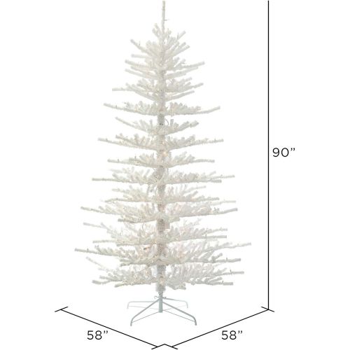  Vickerman Flocked Twig Christmas Tree