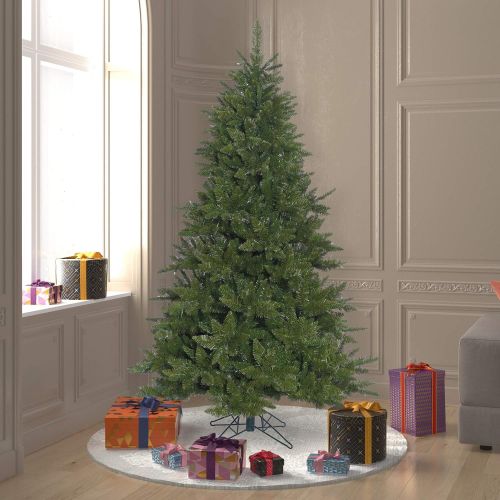  Vickerman Unlit Durango Spruce Artificial Christmas Tree, 6.5 x 49