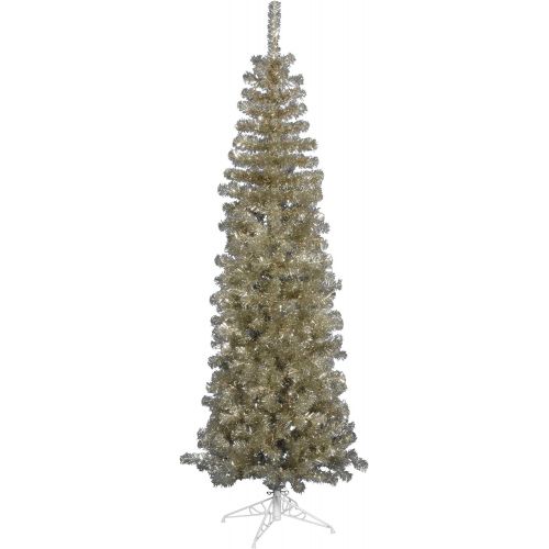  Vickerman Champagne Pencil Christmas Tree