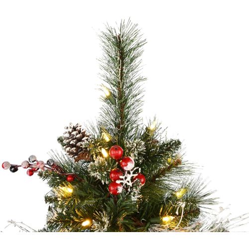  Vickerman Snow Tipped Pine Christmas Tree