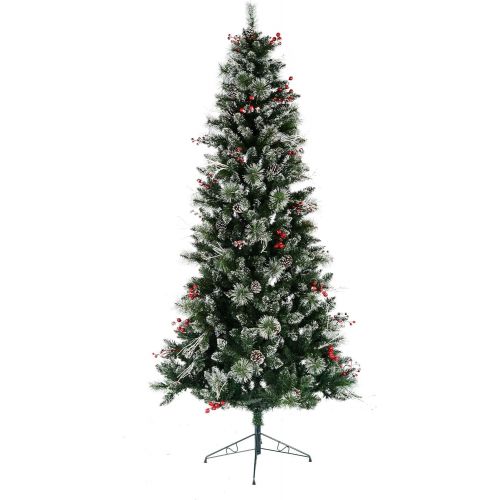  Vickerman Snow Tipped Pine Christmas Tree
