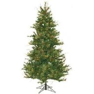 Vickerman 65 Slim Mixed Country Pine Artificial Christmas Tree with 400 Clear lights