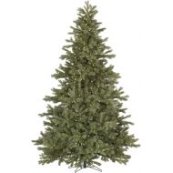 Vickerman Pre-Lit Frasier Fir Tree with 500 Warm White Italian LED Lights, 6.5-Feet, Green