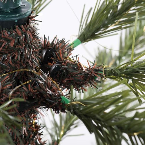  Vickerman Green Feather Christmas Tree