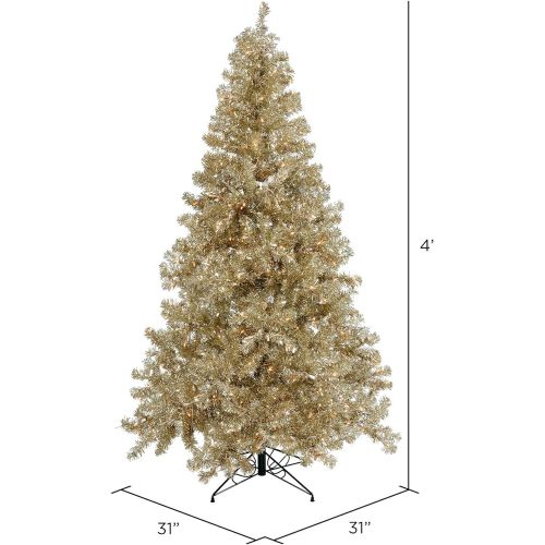  Vickerman Champagne Series Christmas Tree