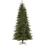 Vickerman 85 Camdon Fir Slim Artificial Christmas Tree with 800 Clear Lights
