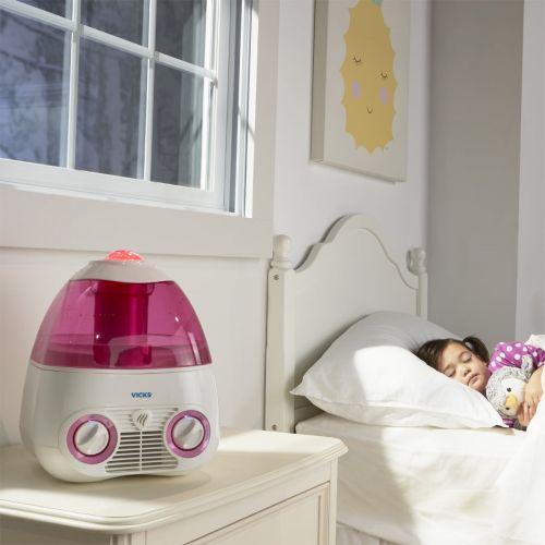 빅스 Vicks Starry Night Cool Moisture Humidifier V3700M, Pink