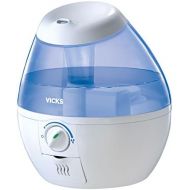 [아마존베스트]Vicks Mini Filter Free Cool Mist Humidifier Small Humidifier for Bedrooms, Baby, Kids Rooms, Auto-Shut Off, 0.5 Gallon Tank for 20 Hours of Moisturized Air, Use with Vicks VapoPads